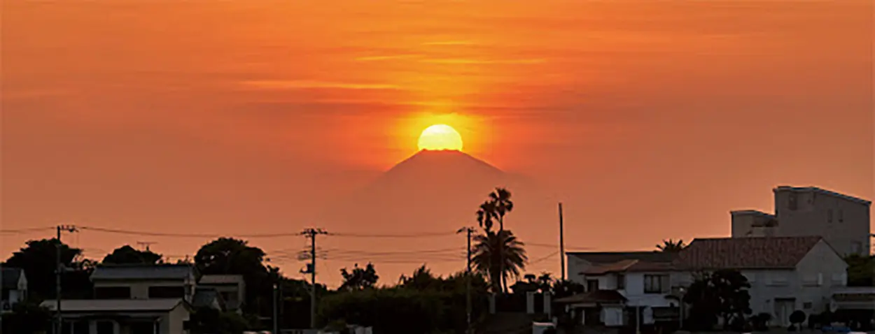 Sun Sink Behind Mount Fuji - The Best Sunset Views in Asia